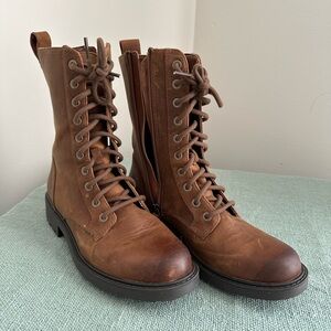 CLARKS | Combat Leather Boots